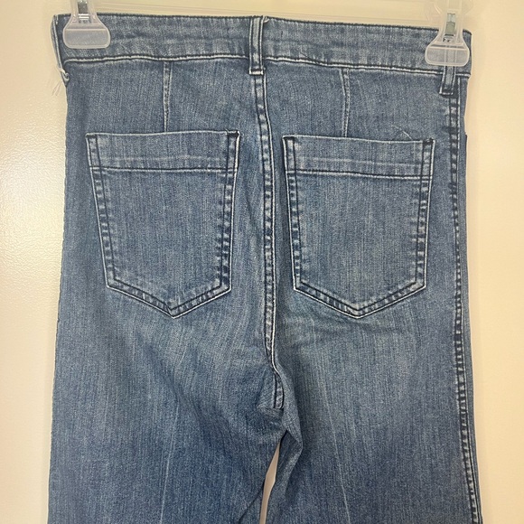 H&M High Waisted / Flare Bottom Jeans - Picture 10 of 15